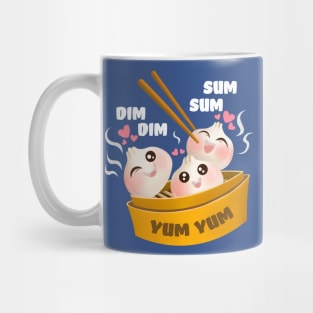 Kawaii Cute Dim Sum Dumplings Mug